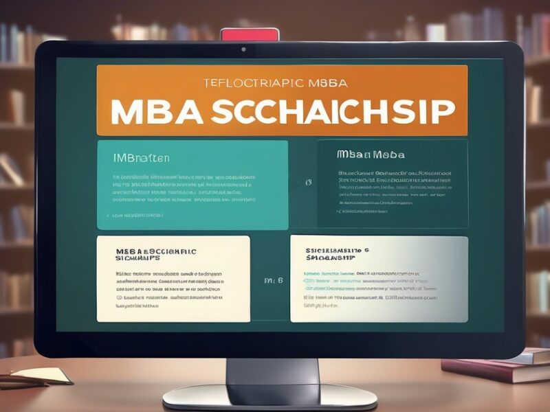 MBA Full Scholarship in UK: Top Choices & Application Tips